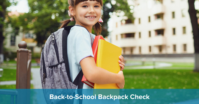Backpack Safety How to Protect Your Child’s Spine This School Year