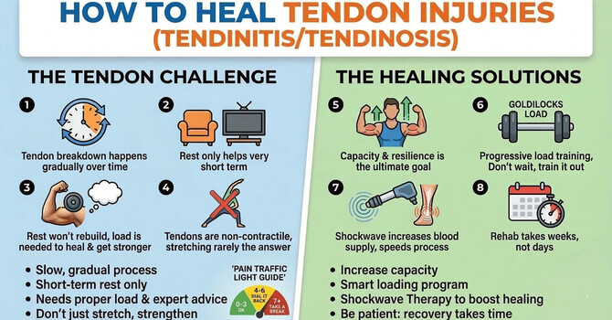 Don’t Wait It Out, Train It Out: The Truth About Healing Tendon Pain